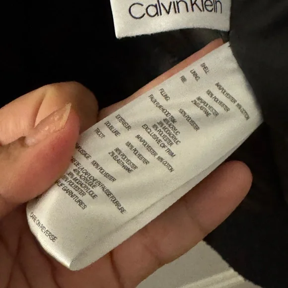 Calvin Klein Men's Dark Blue Heavy Jacket - Picture 4 of 6